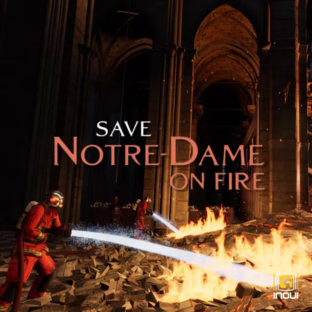 Notre-Dame on Fire — VR world at Wondergate